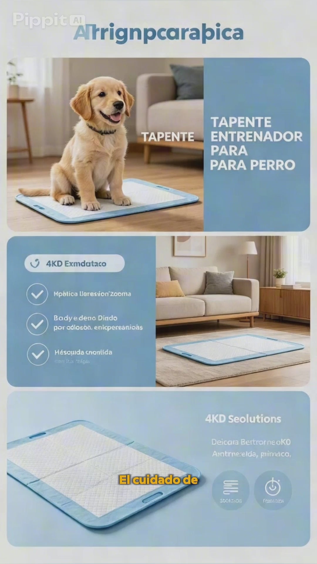 Pañal Tapete Para Perro x 50und